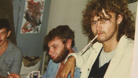 Na fotce je 17letý Geert Wilders, vyfotografovaný v době, kdy žil v Izraeli na západním břehu Jordánu v roce 1981.